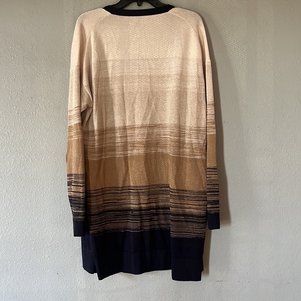 COPY - St. John Open Long Cardigan size XL - Picture 5 of 9